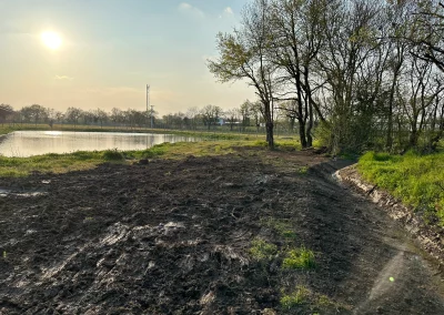 réalisation de fossé pour une gestion d’eau pluviale Bouaye La Roche TP