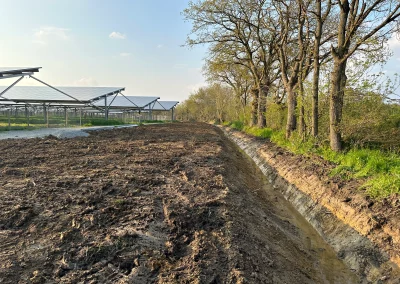 réalisation de fossé pour une gestion d’eau pluviale Bouaye La Roche TP